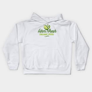 Farm Fresh Organic Food Kids Hoodie